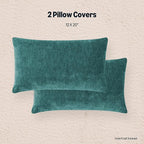 Amazon Basics Chenille Throw Pillow Covers, Home Decor Lumbar Cushion Cover - Image 6