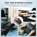 EdgeRest PostureUp L-Shaped Desk Long Wrist Rest Elbow, Forearm & Wrist Comfort - Image 2