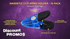 10 Magnetic Memo Holders Set - Image 3
