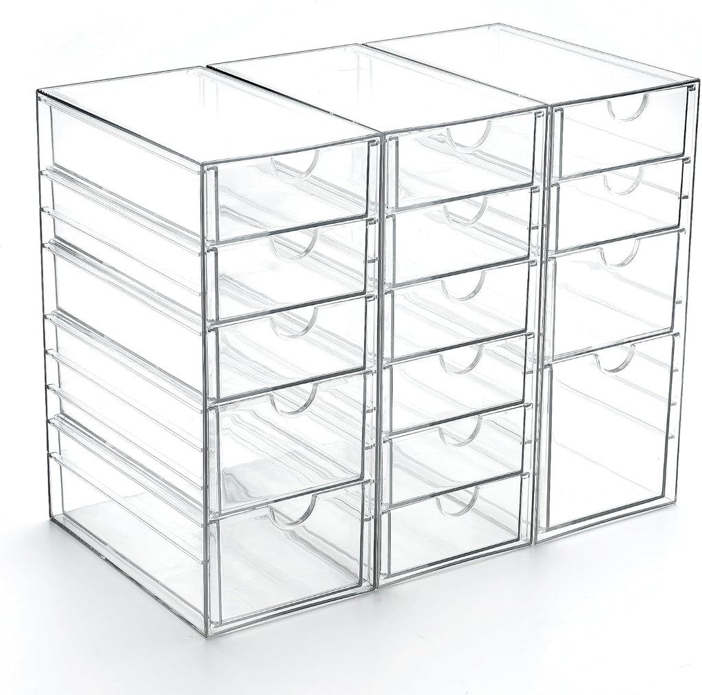 Prsildan Acrylic Drawer Organizer