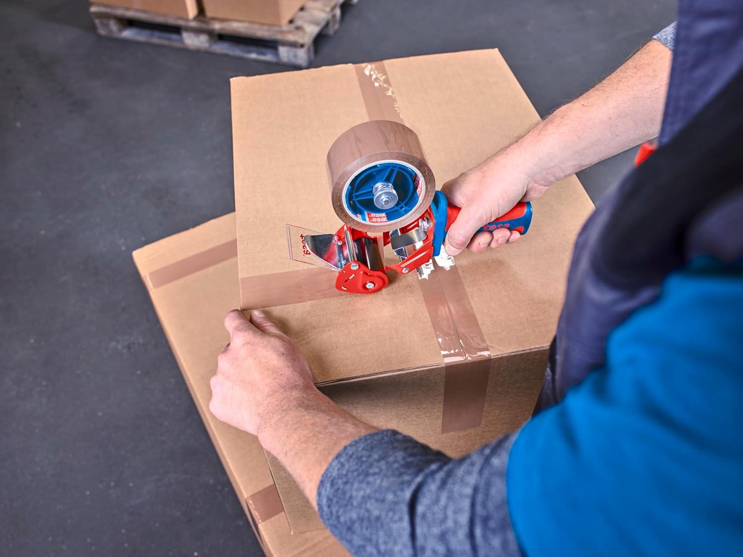 tesa UK 06400-00001-02 Dispenser Comfort for Packaging Tapes