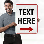 Custom Arrow, Custom Directional Sign, Right Arrow, 18x24 Inches, 3M EGP - Image 2