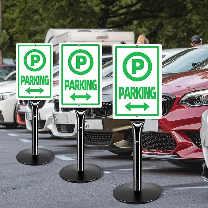 VAIIGO 2Pack Heavy Duty Cast Iron Sign Stand - Image 7