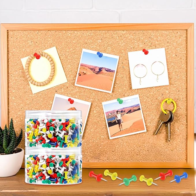 2500 Pcs Multicolor Push Pins Thumb Tacks - Image 6