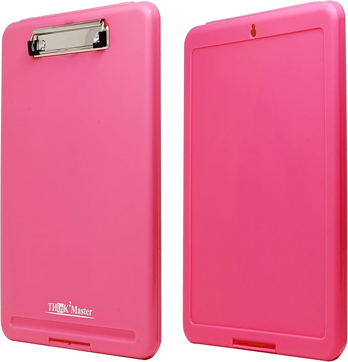 Think2Master Pink Plastic Storage Clipboard. | 25% Heavier & 25% Sturdier| - Image 5