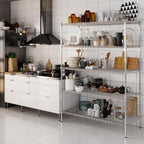 Regal Altair 24" Deep x 54" Wide x 74" Height Wire Shelving Kit | 5-Tier | NSF - Image 8