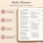 Mantra Planner 2026 Planner, Daily Journal & Gratitude Journal All-In-One - Image 4