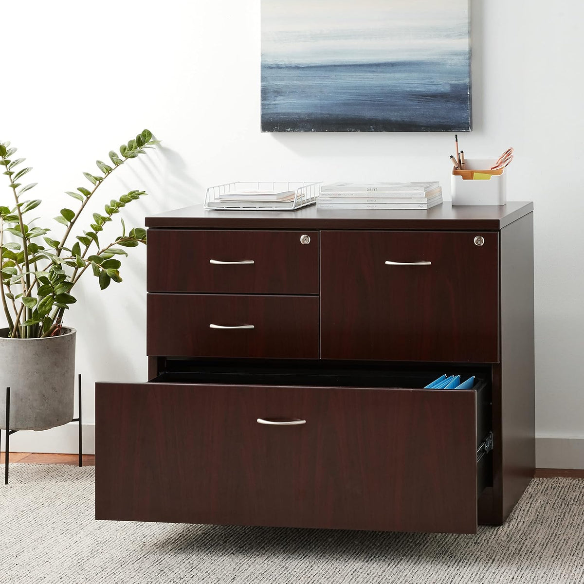 Lorell Essentials Lateral File