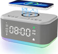 alarm clock speaker wireless charger, digital alarm clocks, main product view