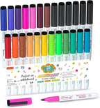 Shuttle Art Dry Erase Markers, 25 Pack 20 Colors Whiteboard Markers, Bundled by ShuttleArt