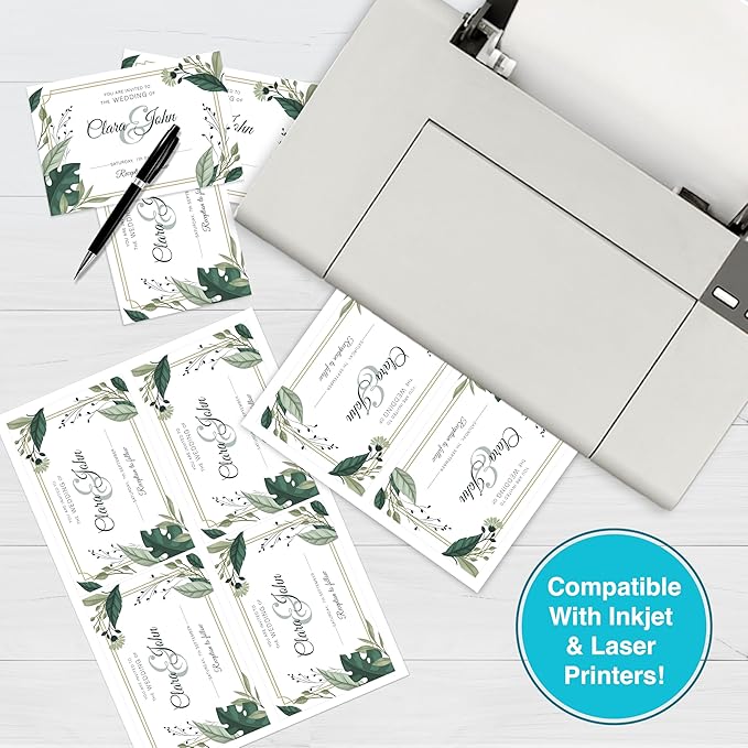 Printworks White Cardstock, 67 lb, 96 Bright, FSC Certified, 500 Sheets - Image 4