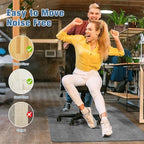 Placoot Office Chair Mat for Hardwood Floor, Desk Chair Mat, Large Anti-Slip - Image 7
