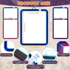 Outus 10 Pcs Dry Erase Mini White Boards Bulk 8.5 x 11'' Small Magnetic - Image 2