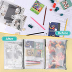 YOPCDJ 12pcs Mesh Zipper Pouch Bags, A3 Puzzle Bag - Image 5