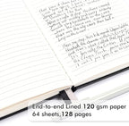 feela 18 Pack Journal Notebook for Work, Business Notebook Bulk Hardcover Lined - Image 3