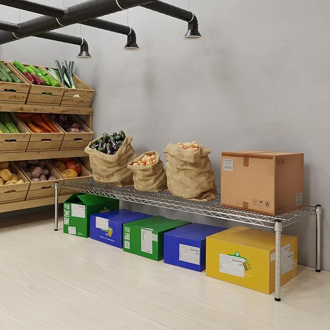 Regal Altair 21" Deep x 72" Wide x 14" Height Wire Shelving Kit | NSF - Image 2