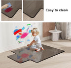 MESAILUP Beveled Edge Irregular Office Chair Mat - Image 6