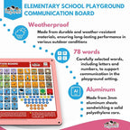 Weather-Proof Aluminum School Playground Communication Board - Image 4
