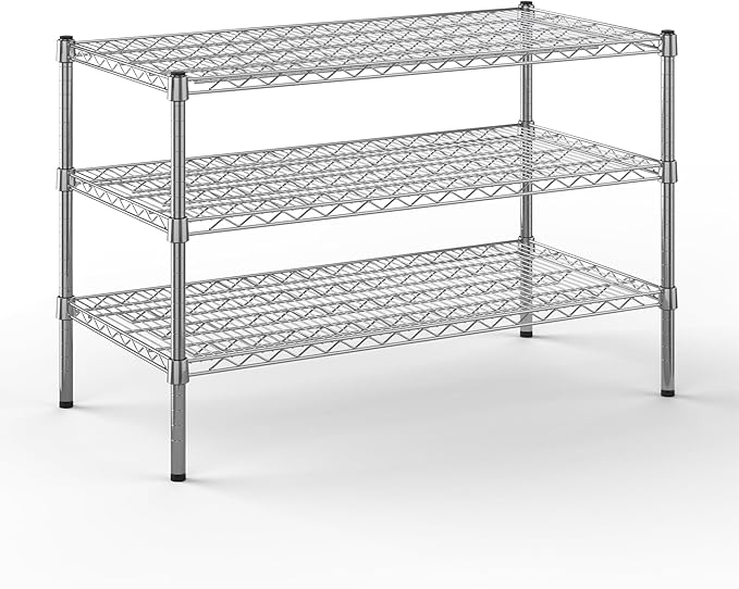 Regal Altair 21" Deep x 42" Wide x 27" Height Wire Shelving Kit | 3-Tier | NSF by Regal+Altair
