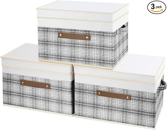 TYEERS Collapsible Storage Bins by StorageOrganization