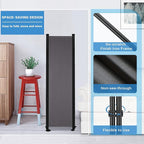 MAYOLIAH 6 Panel Room Dividers Folding Privacy Screen, 10ft Wide 6ft Tall - Image 4