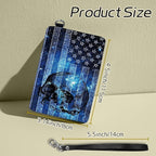 BWEGRHE Small Travel Wallets, RFID Blocking PU Leather Credit Card Holder - Image 2