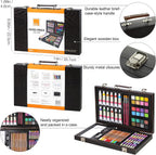 colour block 73-piece art set – premium art on a desk or shelf