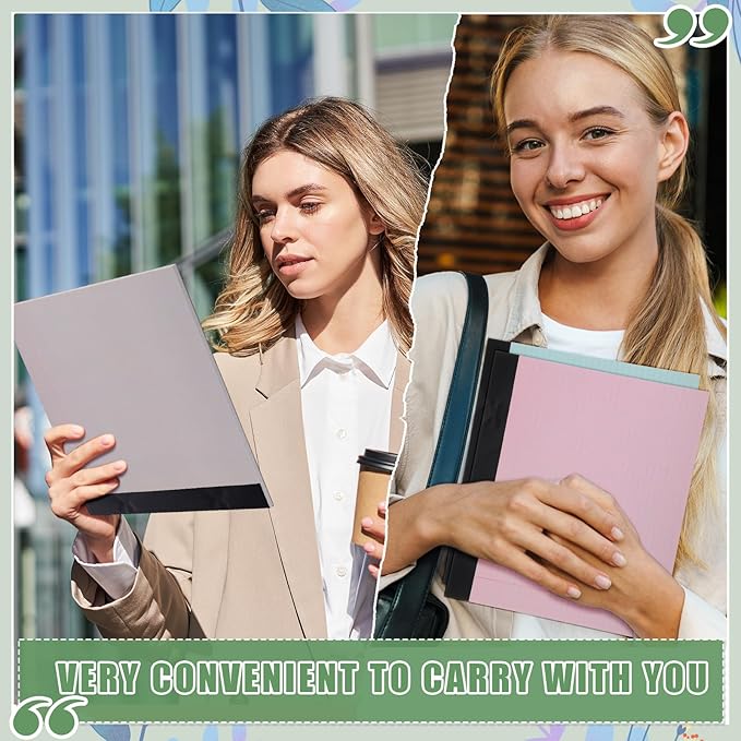 Lincia 6 Pcs 11" x 9.5" Legal Pads College Ruled Notepad Landscape Notebook - Image 5
