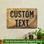 Custom Sign, Custom Street Sign, 11 Font Colors, 13 Font Styles, 4 Hole Options - Image 4
