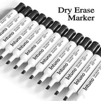 INTUNO Dry Erase Markers, Chisel tip, Presentation - Image 2