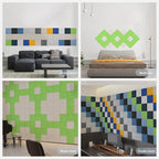 Amantech 12 Pack Acoustic Panels Self Adhesive Sound Proof Foam, High Density - Image 7