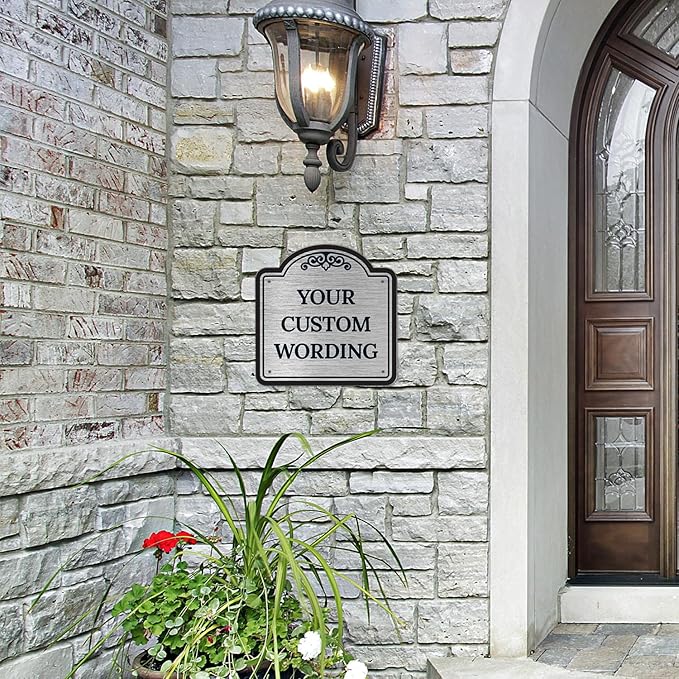 Custom Decorative Sign, Personalized Metal Sign - Image 2