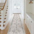 GENIMO Runner Rug 2x10 Machine Washable Non Slip Vintage Hallway Runner Rug by GENIMO