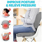 FORTEM Seat Cushion, Office Chair Cushion, Lumbar Support Pillow - Image 5