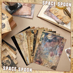 TaoBary 160 Pcs Stationery Paper Set 50 Double Sided Stationery Papers - Image 2