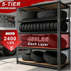 ZEUKMXOO Garage Racks for Storage，5-Tier Adjustable Garage Shelving Storage - Image 4