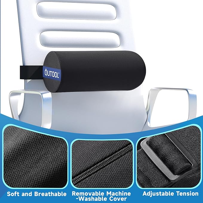 QUTOOL Lumbar Roll, Lumbar Support Pillow - Image 9