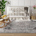 Rugcomf Vintage Medallion Living Room Rug 5'x7' - Image 5