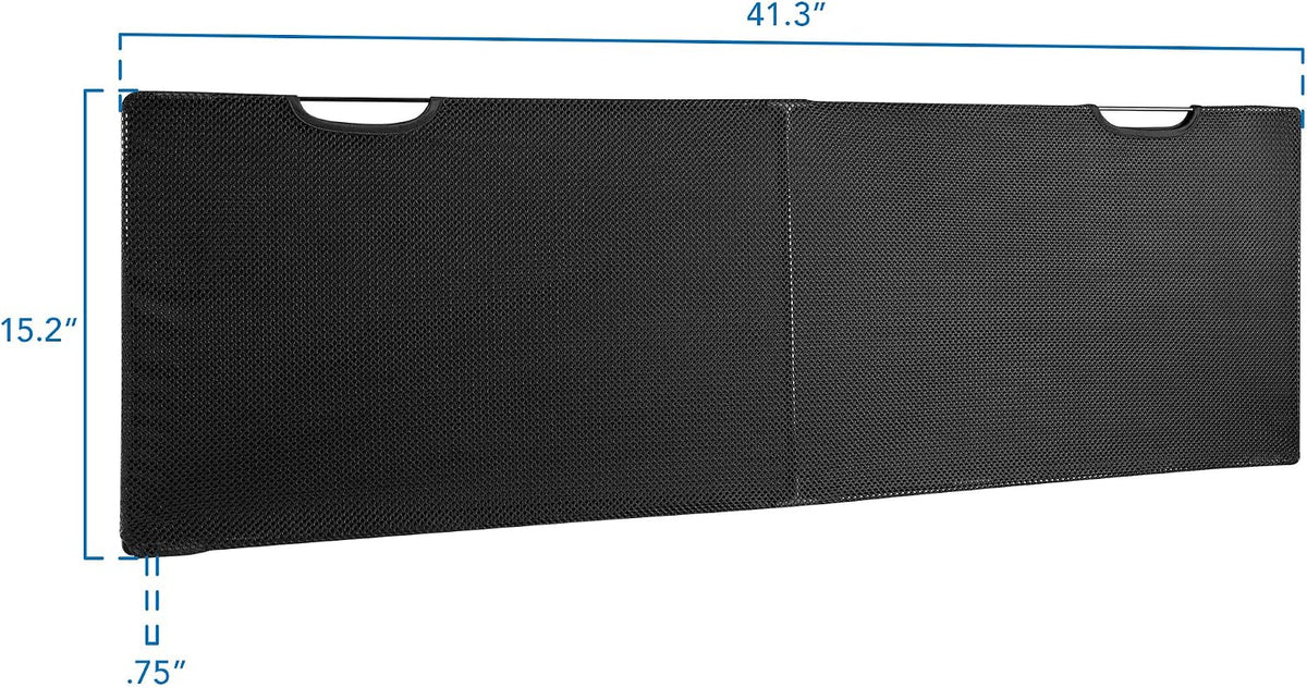 Mount-It! Under Desk Privacy Panel for Sit Stand Workstations [41 Inches Wide...