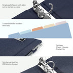 SKYDUE Clipboard Binder with Dividers, 1 Inch 3 Ring Binder with Clipboard on - Image 5