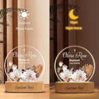 7GEEFT Personalized Baby Gifts for Kids, Custom Flower Acrylic Sign Plaque - Image 9