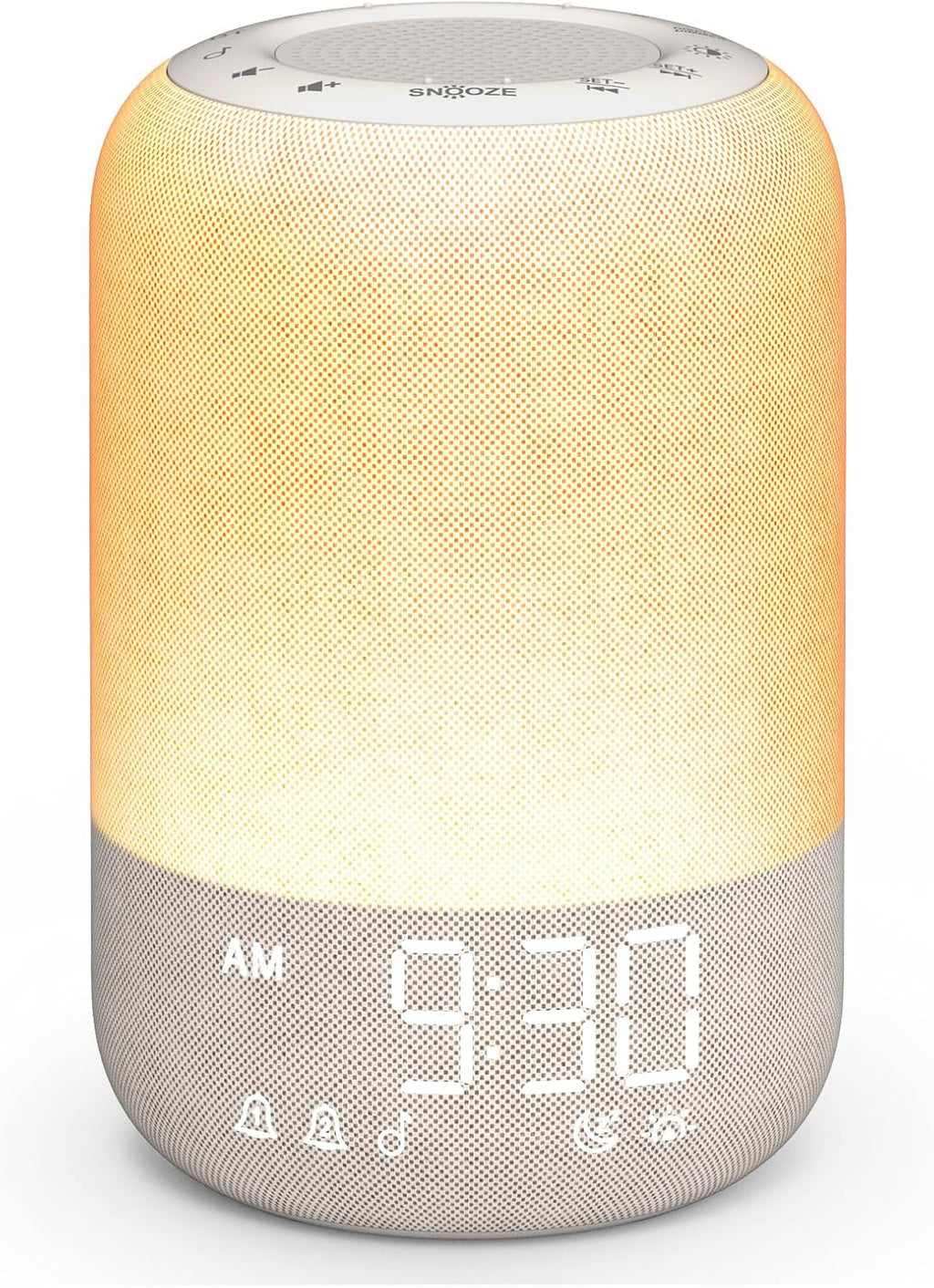 jber sunrise alarm clock, wake up light with, main product view