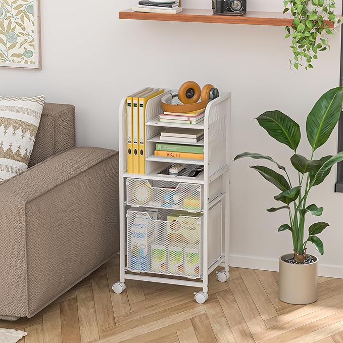 Feyejade Rolling File Cart - Image 7