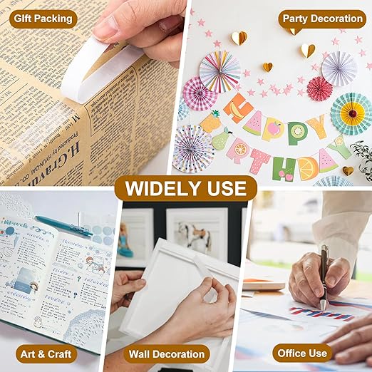 GUOKOFF Double Sided Tape 2 Inch x 40 Yards, Strong Adhesive Double Sided - Image 7