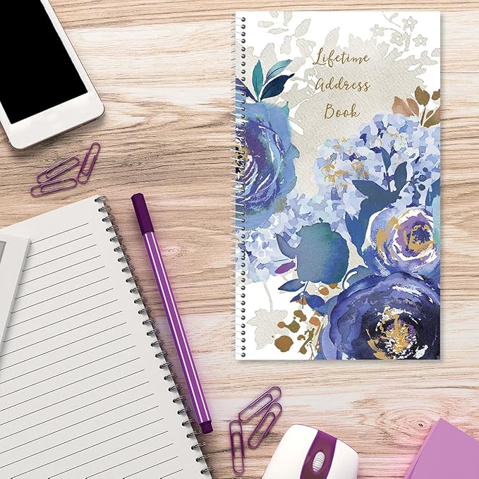 Current Blue Peacock Address Book - Image 5