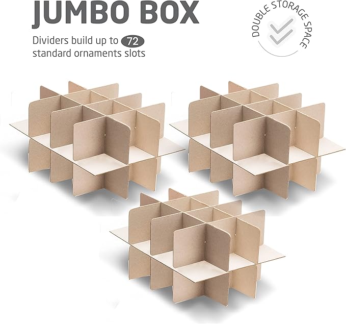 ZOBER Underbed Christmas Ornament Storage Box - Image 5