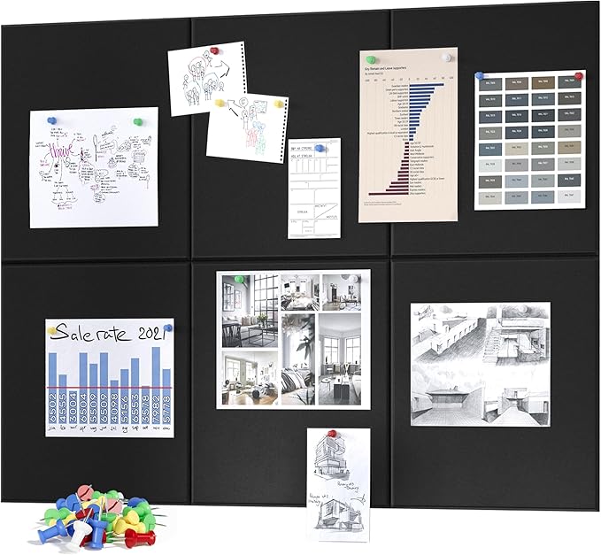 Neatsure Large Cork Board for Wall, Tack Push Pin Boards for Office by Neatsure