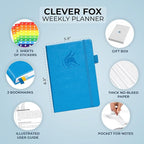 Clever Fox Planner – Undated Weekly & Monthly Planner - Image 2