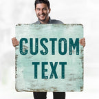 Custom Sign, Custom Street Sign, 11 Font Colors, 13 Font Styles, 4 Hole Options - Image 2