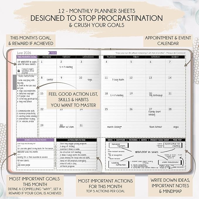 Law of Attraction Planner 2026 Deluxe - Image 5